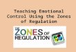 Zones of Regulation Introduction