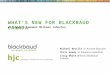 What's New for Blackbaud Canada
