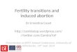 Fertility transitions and induced abortion: Presentation at BSPS Annual Conference, University of Winchester, 10th Sept 2014