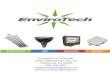 EnviroTech Lighting Product Brochure - Fluorescent, Induction, LED, Sensors
