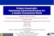 Project GreenLight: Optimizing Cyberinfrastructure for a Carbon Constrained World