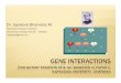 Gene ineractions jb