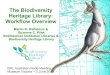 The Biodiversity Heritage Library: Workflow Overview