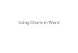 Using Charts in Word
