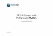 FPGA Design with Python and MyHDL