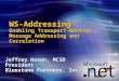 WS-Addressing: Enabling Transport-Neutral Message Addressing and Correlation