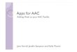 Apps for AAC - Adding iPads to your AAC Toolkit Part 3