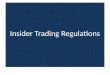 Insider Trading Regulations, 1992