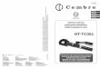 Cembre HT-TC051 Hydraulic Cable Cutting Tool Manual