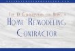 Top 10 Considerations for Hiring a Home Remodeling Contractor