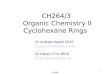 Year 2 Organic Chemistry Mechanism and Stereochemistry Lecture 3 Conformational Analysis of Cyclohexane