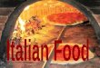 Food from italy