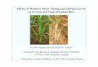 Effect of moisture stress timing and nitrogen on growth and yield of upland rice