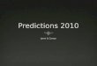 Predictions 2