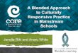 Blended approach to culturally responsive practice icot 2013