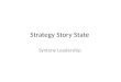 Strategy Story State Change