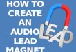How to create an audio lead magnet