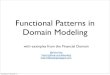 Functional Patterns in Domain Modeling