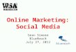 WSA Social Media Presentation