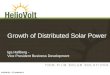 The Growth of Distributed Solar Power