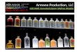 LED Wall Mounted Liquor Shelves Display by Armana Production, LLC