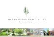 Ocean green beach villas pram pram brochure