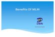 Benefits of MLM and Network marketing - the truth revealed about the benefits of MLM