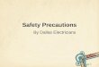 Safety precautions by dallas electricians