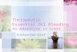 Therapeutic essential oil blending presentation slide show