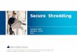 Secure Shredding Compliance Presentation