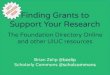 Foundation Directory: Finding Grants to Support Your Research