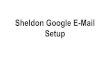 Sheldon Google Email Setup