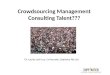 Cowdsourcing Management Consulting Talent?
