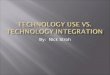 Technology Use Vs Technology Integration