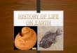 History of life on earth power point presantation