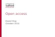 UoS Open access update for Nowal Board