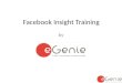 Facebook Insight training
