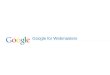 Volupta1 - Tutorial: Google for Webmasters