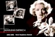Marlene Dietrich,  The Star