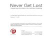 "Never Get Lost" Jojo project presentation