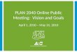 Plan 2040 april may online public meeting