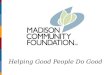 Madison Community Foundation Annual Meeting June 2014