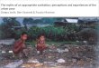 The myths of an appropriate sanitation: perceptions and experiences of the urban poor
