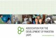 Association for the Development of Pakistan (ADP) Year-to-Date Update 2013