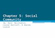 Chapter 5 social community