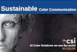 Sustainable Color Communication
