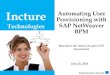 Automating user provisioning with SAP NW BPM