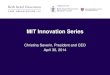 MIT Enterprise Forum  Innovation Series Event: Healthcare Innovation After ObamaCare, April 30, 2014
