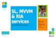 MVVM & WCF RIA Services: an architectural story