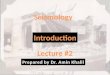 introductory seismology course for undergraduate students